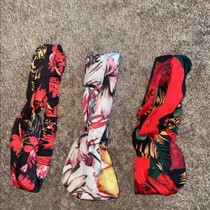 3 Set Decorative Headbands
